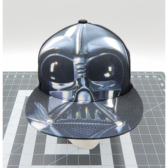 Star Wars Darth Vader Black Snapback Hat Cap Adjustable Lucasfilm LTD One Size - Picture 6 of 11